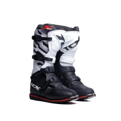 TCX X-BLAST moto boty černá/bílá/červená 