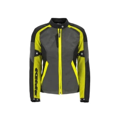 SPIDI TEK NET LADY bunda dámská černá/šedá/žlutá fluo