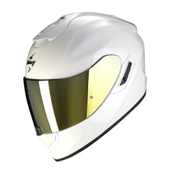SCORPION EXO-1400 EVO II AIR solid moto přilba bílá
