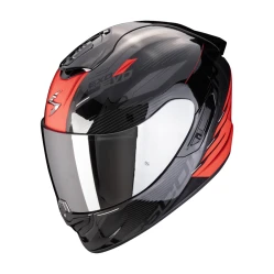 SCORPION EXO-1400 EVO II AIR LUMA moto přilba černo/červená