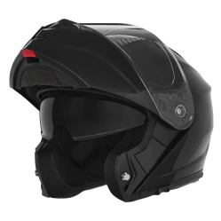 NOX N968 výklopná přilba, černá lesklá