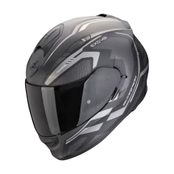 SCORPION EXO-491 KRIPTA moto přilba, matná černo-stříbrná