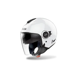 AIROH HELYOS COLOR HE614 otevřená bílá moto přilba
