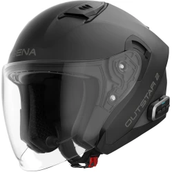 SENA Outstar 2, přilba s Mesh headsetem (matná černá)