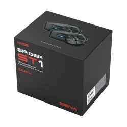 SENA Spider ST1 Mesh handsfree headset, dosah 2 km, sada 2 jednotek