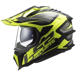 LS2 MX701 EXPLORER ALTER matt black h-v yellow