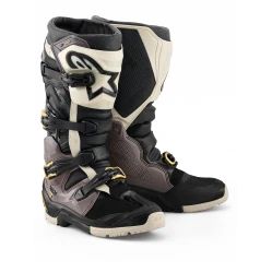 ALPINESTARS TECH 7 ENDURO DRYSTAR, enduro boty, černá/tmavě šedá/zlatá