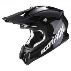 SCORPION VX-16 EVO AIR solid černá moto přilba