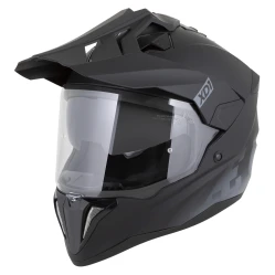 ZED XD1, enduro přilba černá matná/tmavě šedá