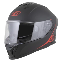 ZED K40, integrální přilba, černá matná/červená