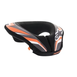 ALPINESTARS SEQUENCE YOUT dětský nákrčník černá/oranžová