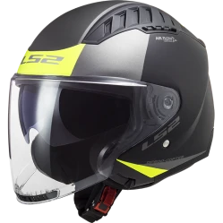 LS2 OF600 COPTER II URBANE M.BLACK H-V YELLOW