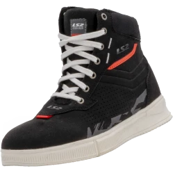 LS2 CHROME MAN BOOTS BLACK, boty černé