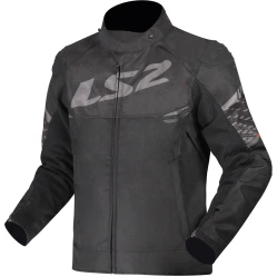 LS2 APEX MAN JACKET BLACK DARK GREY, bunda