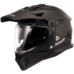 LS2 MX702 PIONEER II MATT BLACK-06