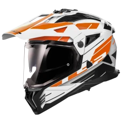 LS2 MX702 PIONEER II NAMIB WHITE ORANGE-06