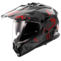 LS2 MX702 PIONEER II CRAZY BLACK RED-06