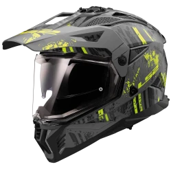 LS2 MX702 PIONEER II CRAZY M.BLACK H-V YELL.-06