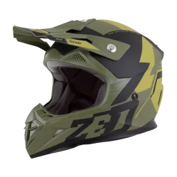 ZED X1.9D TENDO, dětská přilba tmavě zelená/světle zelená
