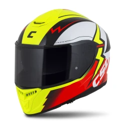 CASSIDA GT 2.1 Flash, přilba Integral (žlutá fluo/červená fluo/černá/bílá)