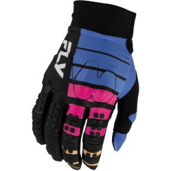 FLY RACING EVO DST BOLT, rukavice (černá/modrá)