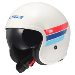 LS2 OF599 SPITFIRE II RETRO WHITE BLUE RED-06