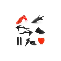 ACERBIS plastový full kit KTM SX/SXF/16-18 kromě SX250/16 černá/oranž