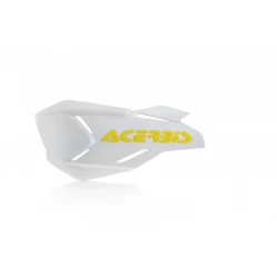 ACERBIS náhradní plast k chráničům páček X-FACTORY bez montážního kitu bílá/žlutá
