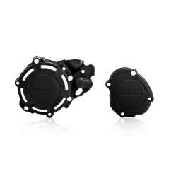 ACERBIS YZ125/05-19  sada kryt víčka spojky a zapalování černá 