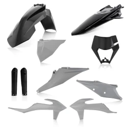 ACERBIS plastový full kit KTM EXC/EXCF 20/22 černá/šedá