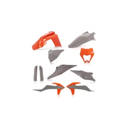 ACERBIS plastový full kit KTM EXC/EXCF 20/23 šedá/oranž