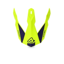 ACERBIS náhradní kšilt k přilbě Linear žlutá/modrá