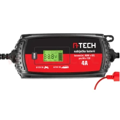 A-TECH nabíječka 6/12 V, 3-120 Ah, 4 A