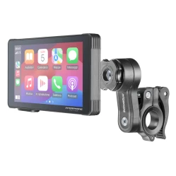 Interphone displej RideSync – Zrcadlení na motorku s ochranným sklem