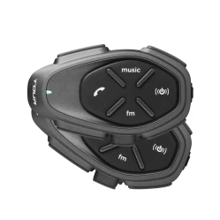 Interphone Tour HD Interkom na motorku pro 2 helmy, Twin Pack