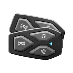 Interphone U-COM3 Twin Pack, Bluetooth headset pro uzavřené a otevřené přilby
