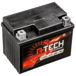 A-TECH baterie 12V, YTX4L/YTZ5S, 4Ah, 70A, bezúdržbová GEL technologie, 113x70x85, aktivovaná ve výrobě