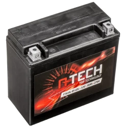A-TECH baterie 12V, YTX20L-BS, 18Ah, 270A, bezúdržbová GEL 175x87x155, A-TECH, aktivovaná ve výrobě