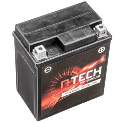 A-TECH baterie 12V, YTX7L-BS GEL, 6Ah, 100A, bezúdržbová GEL technologie 113x70x130, aktivovaná ve výrobě