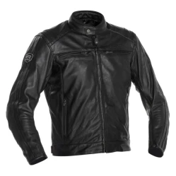 RICHA RETRO RACING 3 černá kožená moto bunda