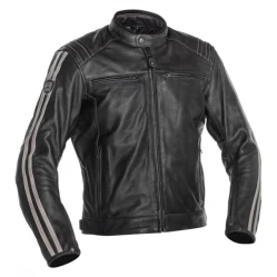 RICHA RETRO RACING 3 hnědá kožená moto bunda