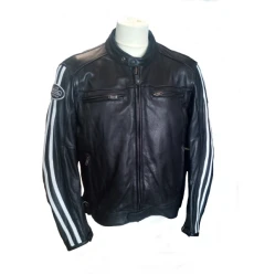 RICHA RETRO RACING Moto bunda kožená