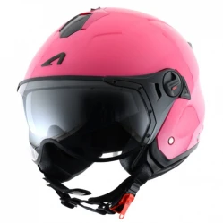 ASTONE MINIJET S SPORT moto přilba růžová