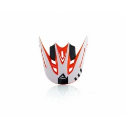 ACERBIS přední plast přilby Impact Junior 3.0 fluo oranžová/bílá
