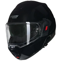 NOLAN N120-1 Classico N-com Black 301 S, překlápěcí přilba