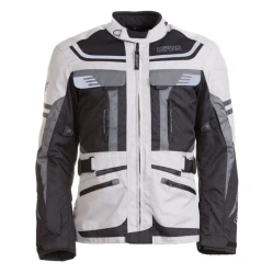 INFINE Jaguar GR textilní moto bunda černá/bílá