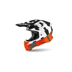 AIROH TWIST 2.0 FRAME TW2F32 offroad oranžová moto helma