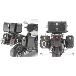 KAPPA KLO6415CAM nosič bočních kufrů TRIUMPH Tiger 900 (20)