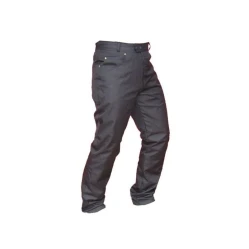 SPARK JEANS pánské džínové moto kalhoty, černé