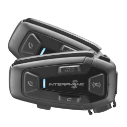 Interphone U-COM8R Twin Pack, Bluetooth headset pro uzavřené a otevřené přilby